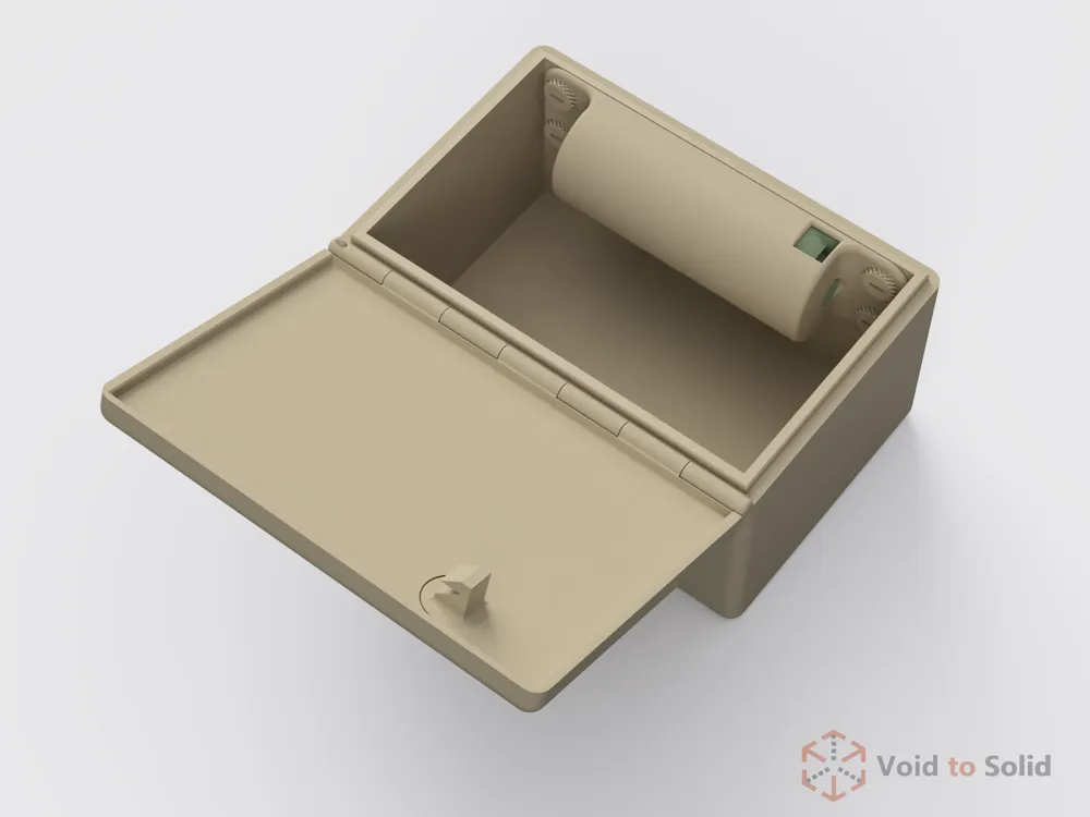 Combination Lock Box | Basic Style (Size S) - Free 3D Print Model ...