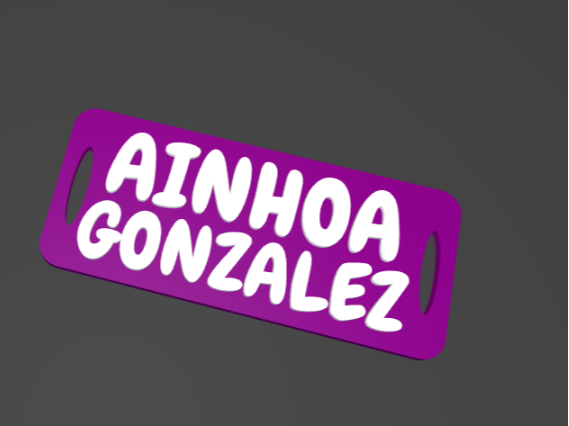 Custom Keychain & Luggage Tag Generator | 2-Sided