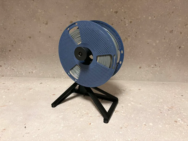 Sturdy spool holder using SV08 hardware