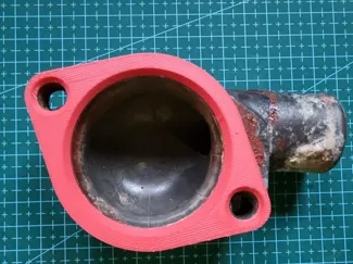 Triumph Spitfire thermostat gasket template