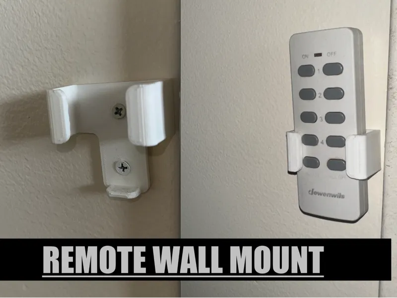 Remote Holder Wall Mount