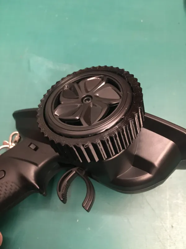Steering grip add-on for RC Transmitter
