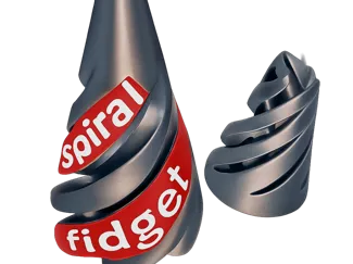 spiral fidget