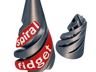 spiral fidget