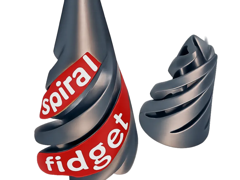 spiral fidget