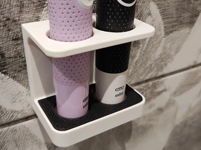 Oral-b holder for 2 toothbrushes
