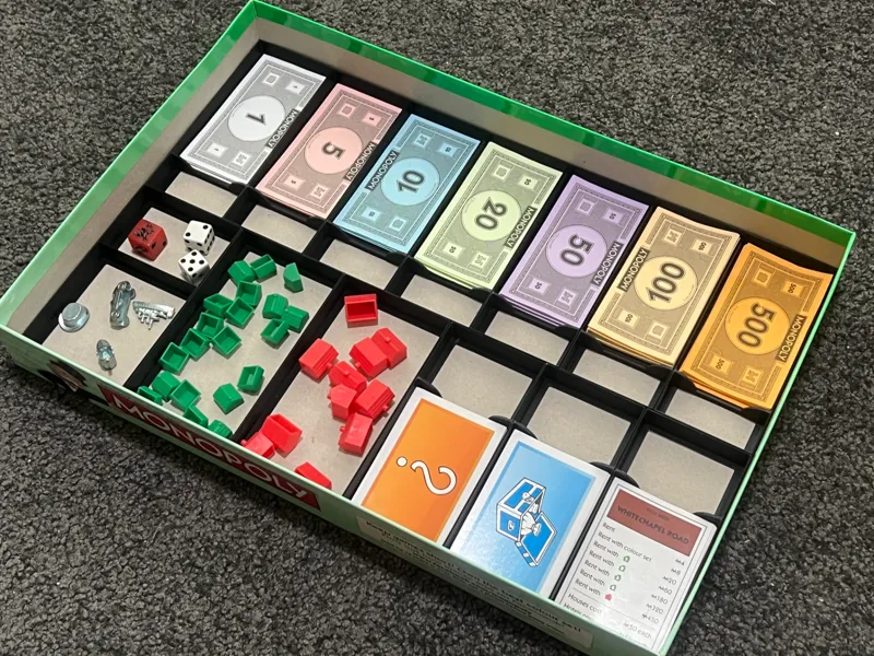 Monopoly Box Organiser