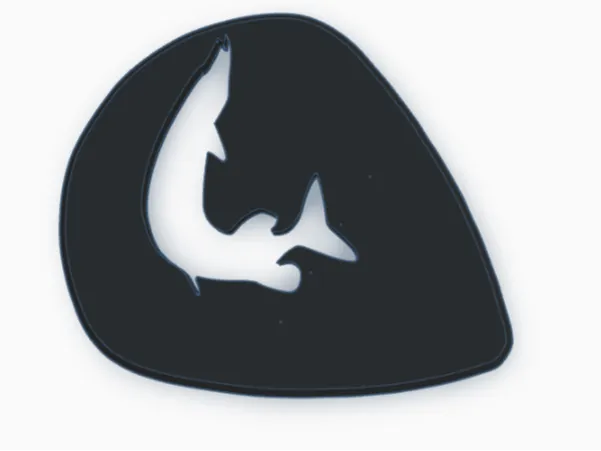 Fish Guitar Pick