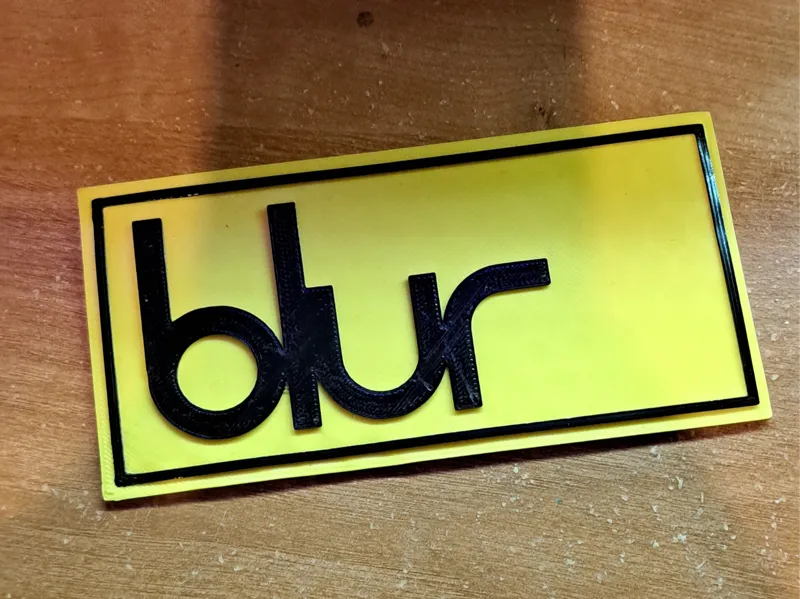 Blur Band Logo