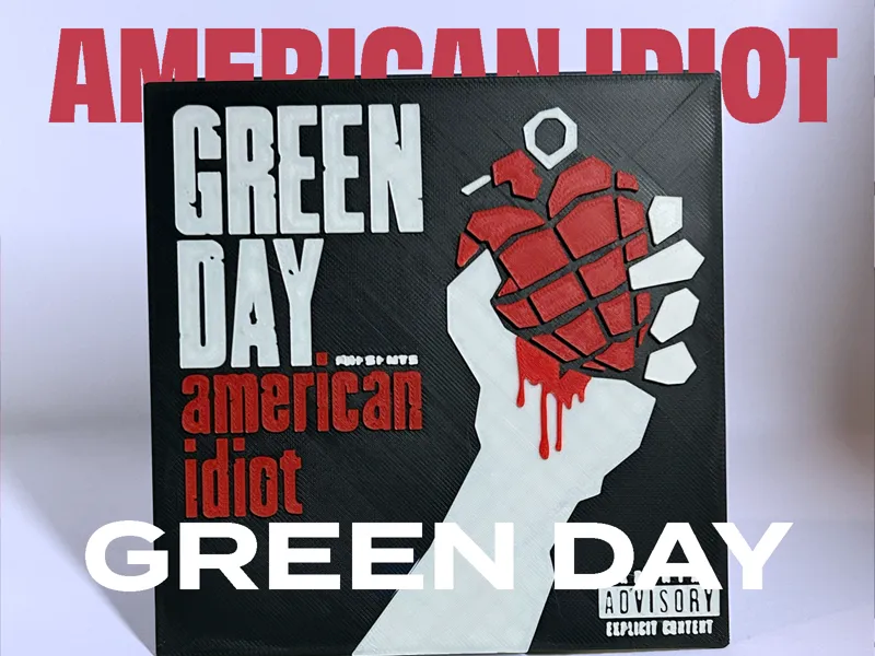 American Idiot - Green Day Album Cover
