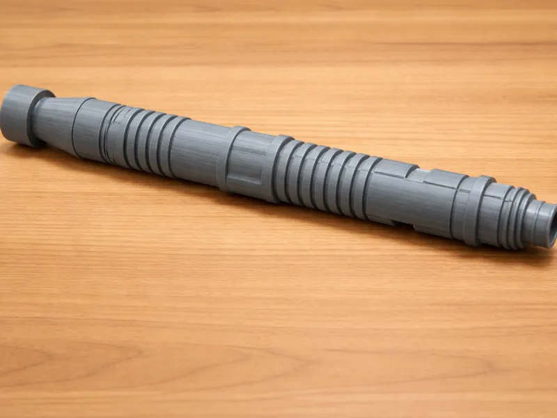 Darth Maul's lightsaber with retracatable blade