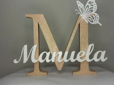 Custom decorative name
