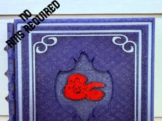 dnd book of shadows dice holder 
