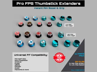 Pro FPS Thumbstick Extender - Aim Boost Universal