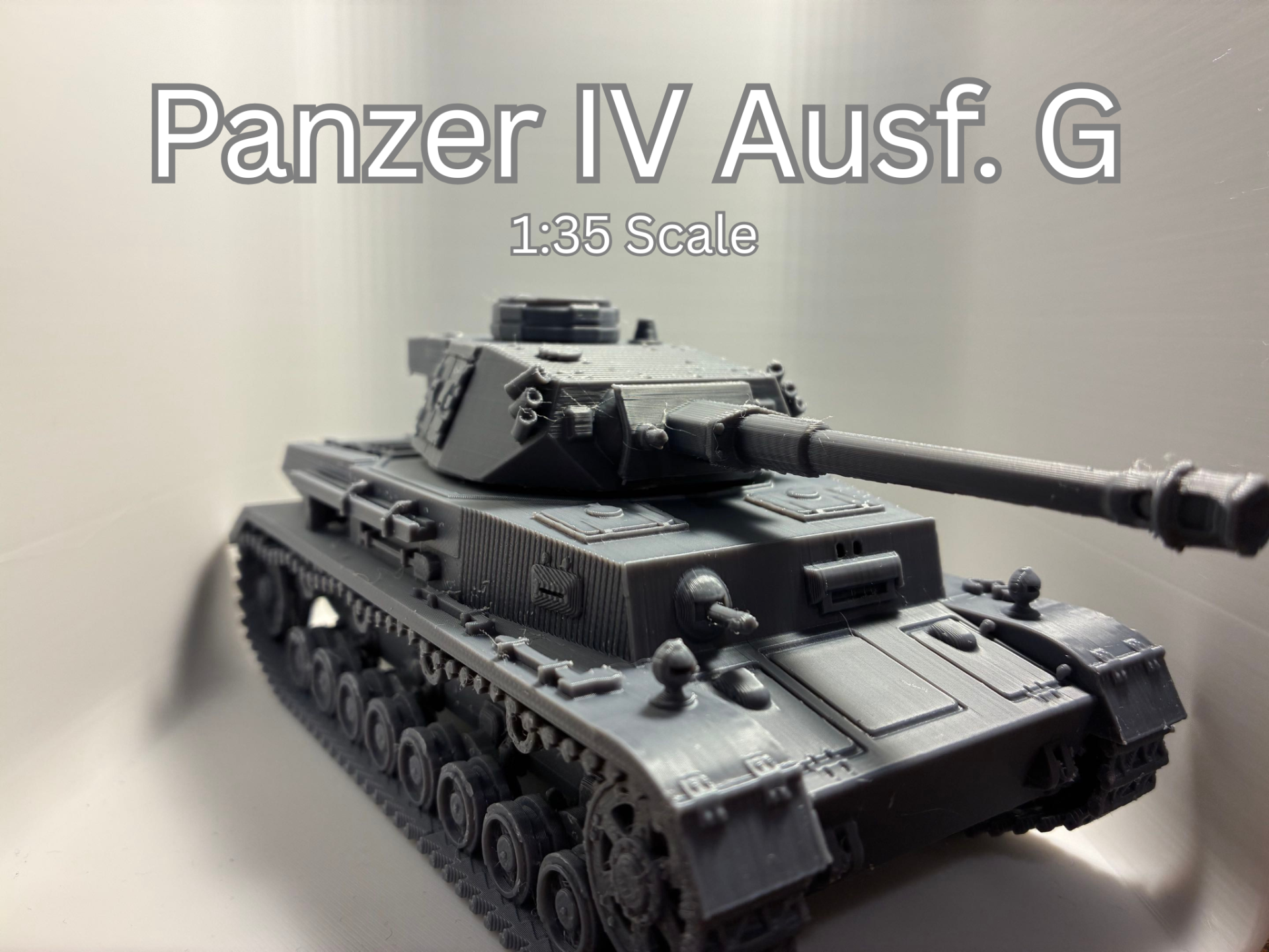 Panzer IV - Ausf. G.  1:35 scale