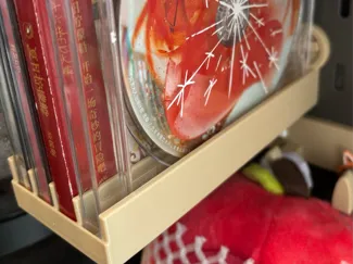 T型夹宜家CD架4盘位v1