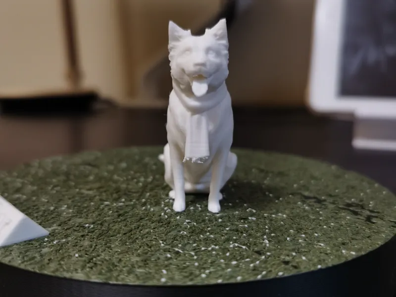 戴围巾的柯基犬胖柯基宠物雕塑狗狗雕像手办