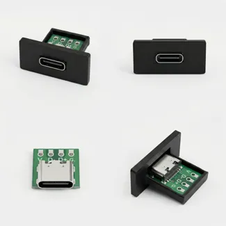 USB Type-C Female Breakout Board Mount / Holder