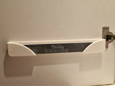 Nail file holder