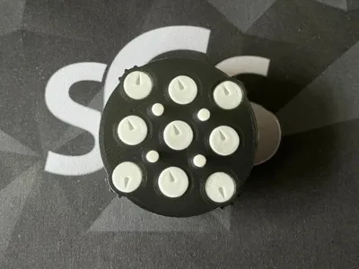Mini Rubik’s clock 