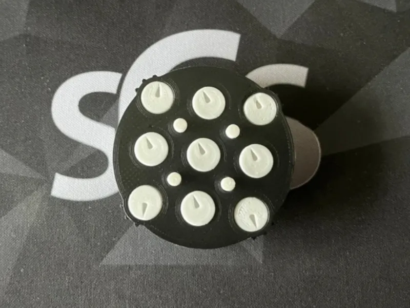 Mini Rubik’s clock 