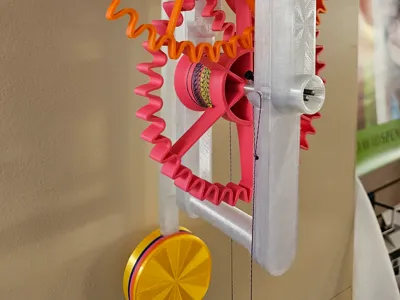 Crazy Gears Clock Bottom Splay Support