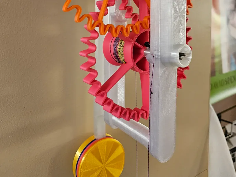 Crazy Gears Clock Bottom Splay Support