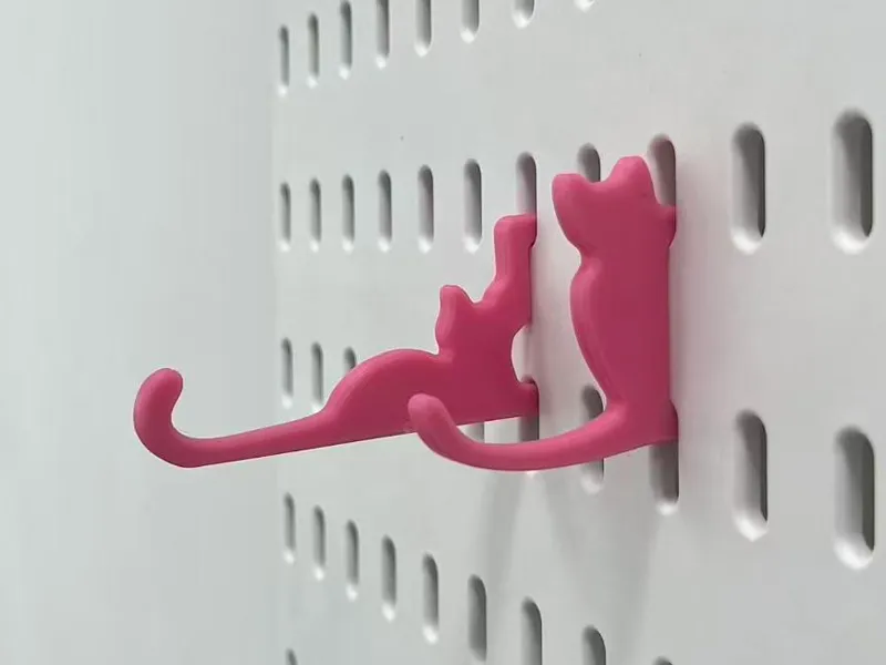 合集-可爱猫咪宜家挂钩-1-2 IKEA宜家洞洞板配件适配原装IKEA Skadis