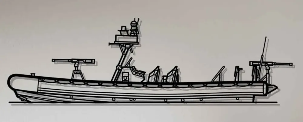 Naval Special Warfare RHIB Wall Art - Free 3D Print Model - MakerWorld