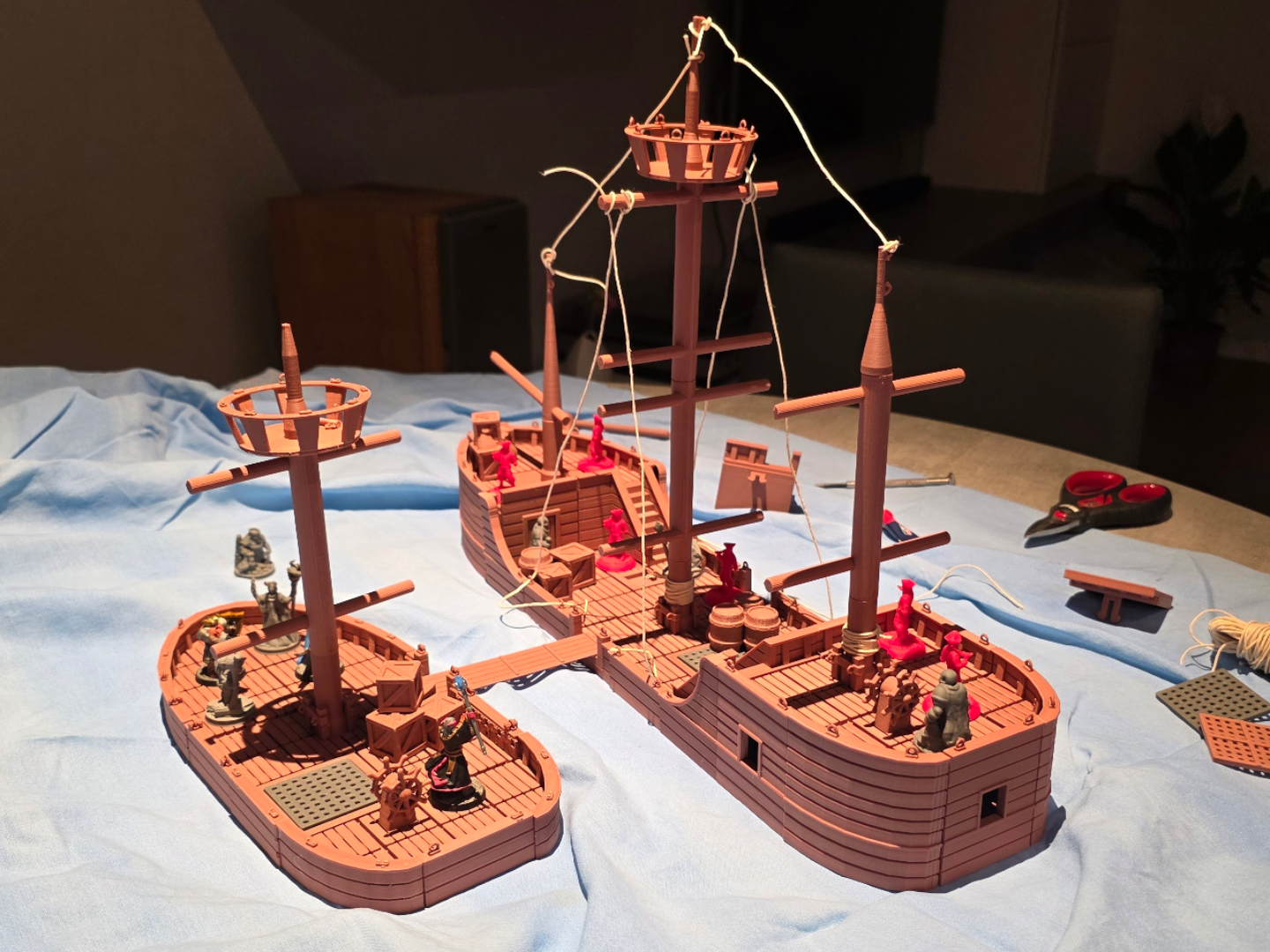 modular pirate ship for D&D