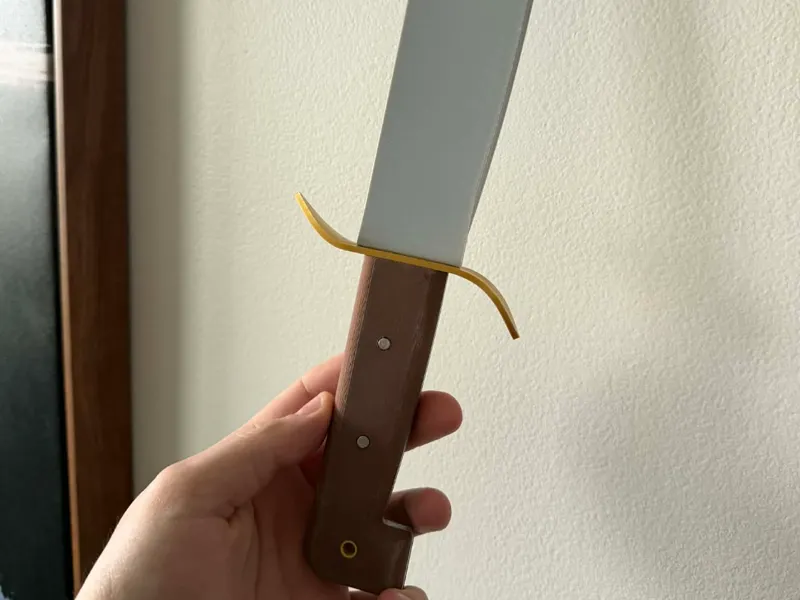 Frontier-Style Bowie Knife (Display Prop)