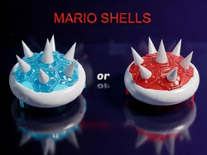 Mario shell armor(String needed on little rings)