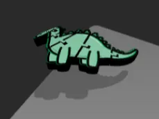 flexi dinosaur