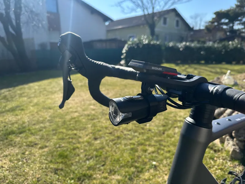 Bike light with slide mount to Gopro mount