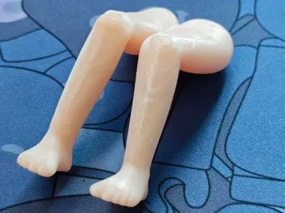 beautiful leg phone stand