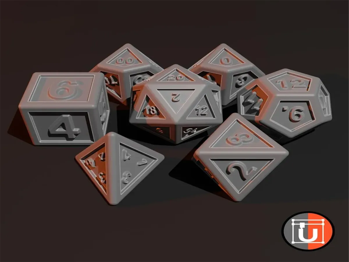 Another Dice Set for DnD - Free 3D Print Model - MakerWorld