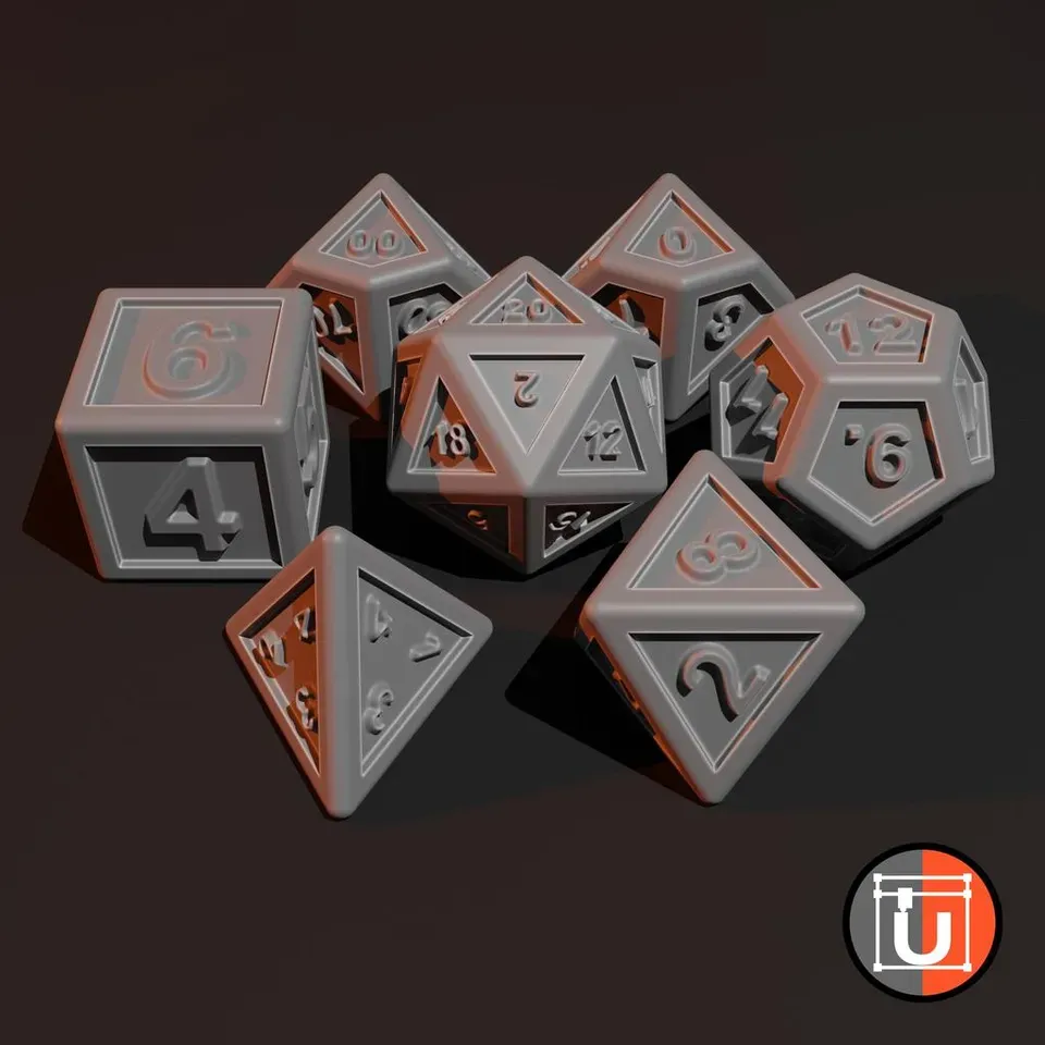 Another Dice Set for DnD - Free 3D Print Model - MakerWorld