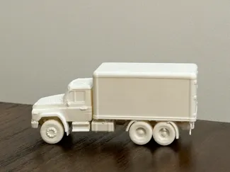 厢式货车  车模型