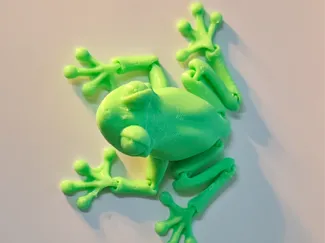 关节可动青蛙