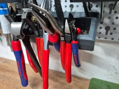 Pliers Holder Element System Pegboard