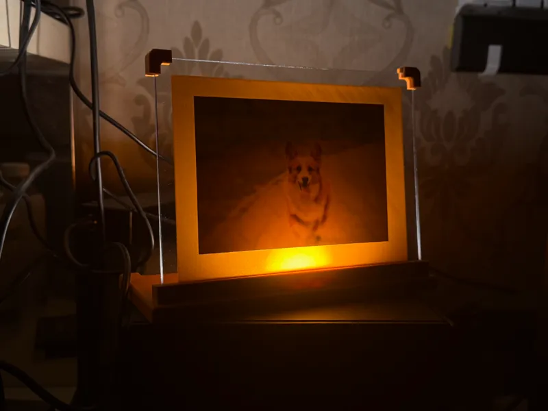 小夜灯相框