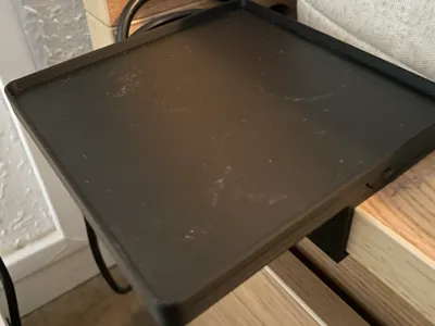 Ikea Malm - Side mounted tray. No Supports!