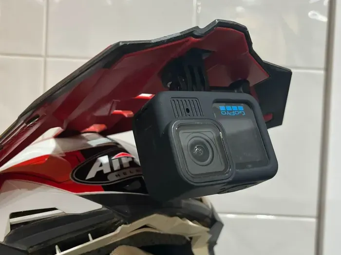 Soporte GoPro para casco offroad