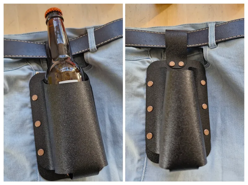 TPU Belt Drink Holster – Bottle & Can Holder