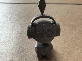 Mem cat shaking head