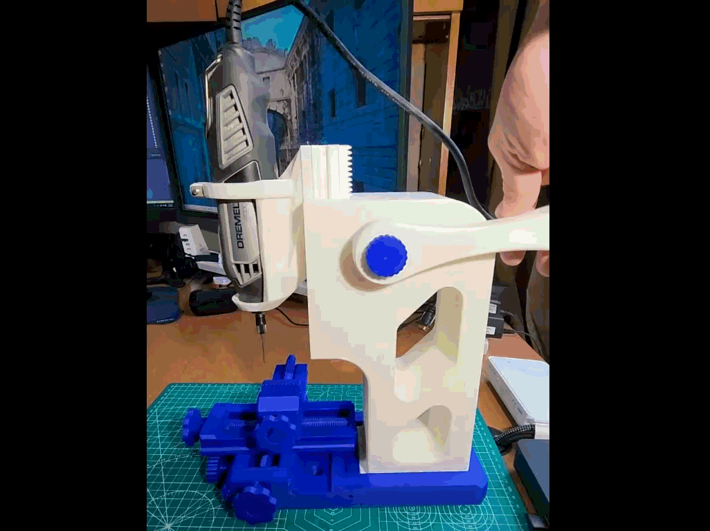 Benchtop Mill with Cross Slide Vise