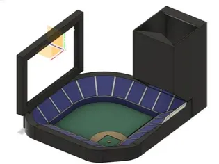 Baseball Stadium Dice Tower
