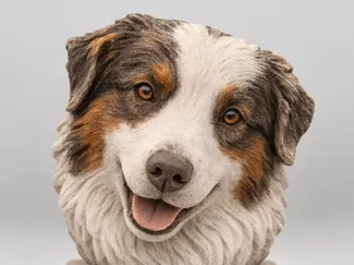 Dog statue