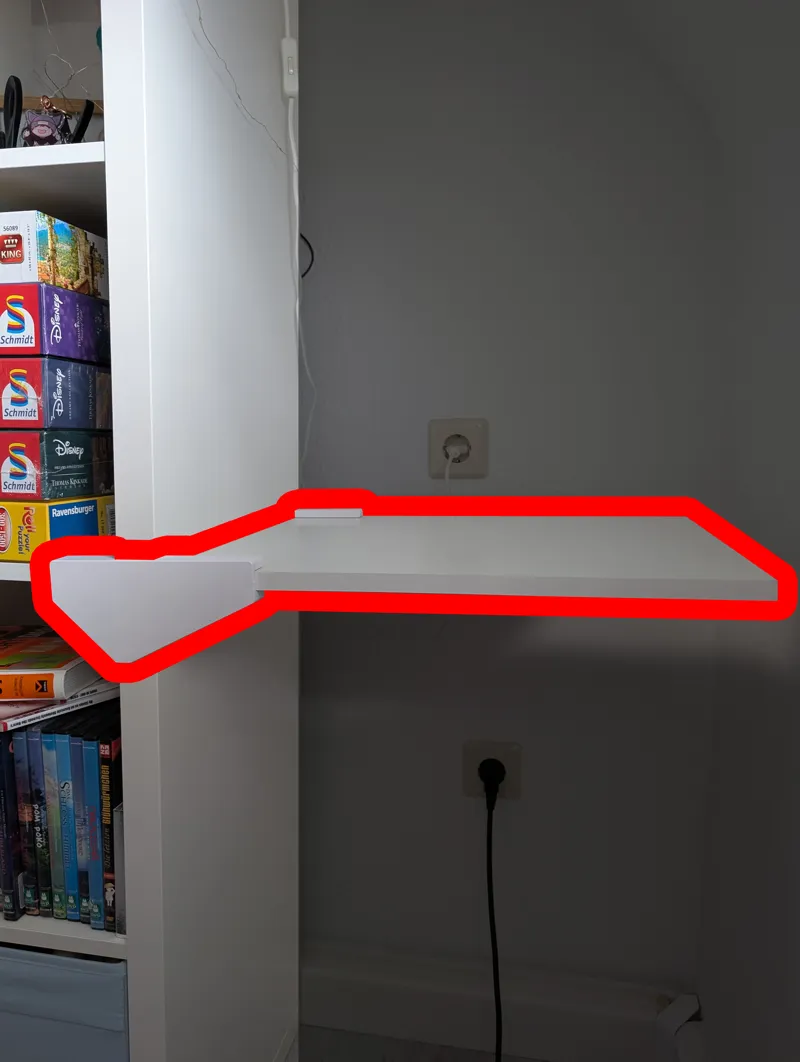 Kallax extra Shelf Holder
