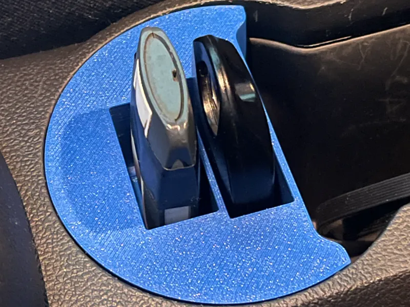 Cupholder remote mod for Opel Mokka X